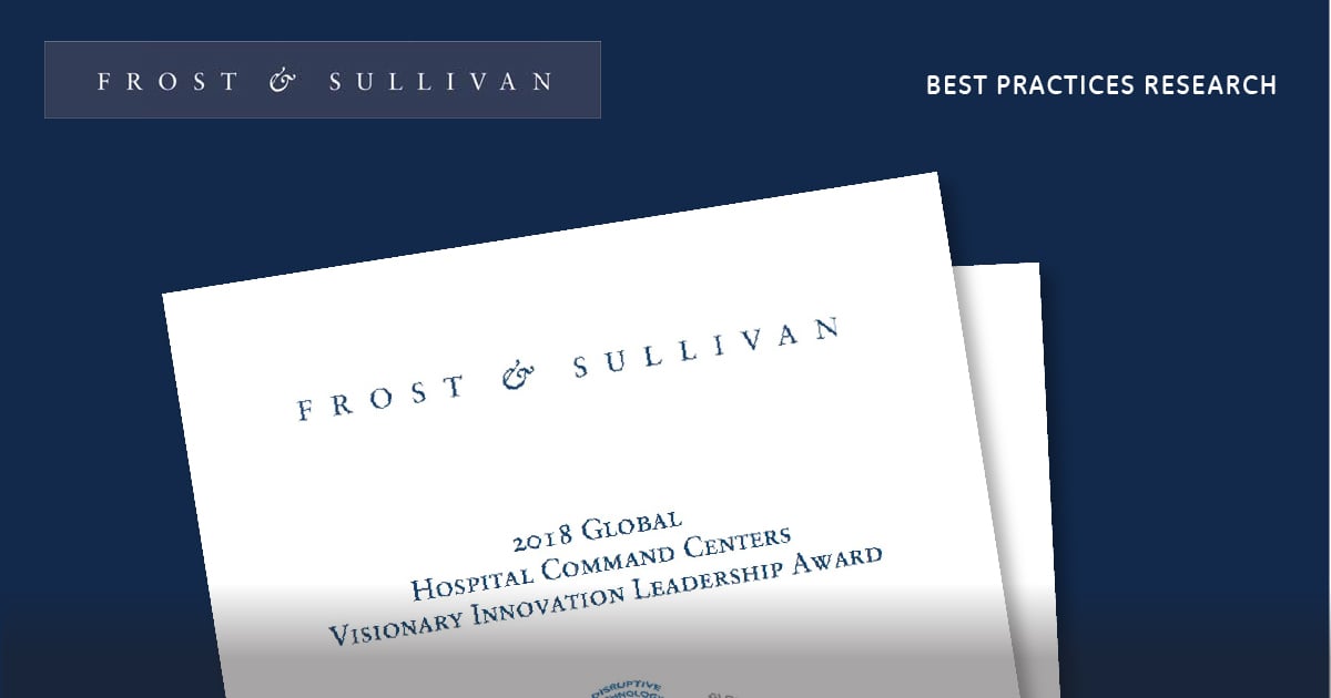 GE HealthCare "Command Centers" Recognized with Frost & Sullivan's 2018 Global Visionary Innovation Leadership Award