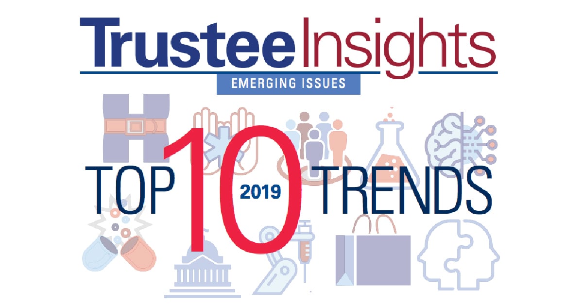 Top 10 2019 Trends for Hospital & Health System Boards