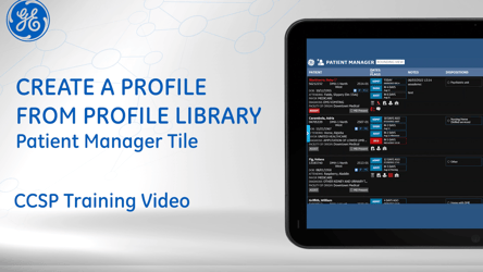 #02 - Patient Manager - Create a Profile from Profile Library Cover Image