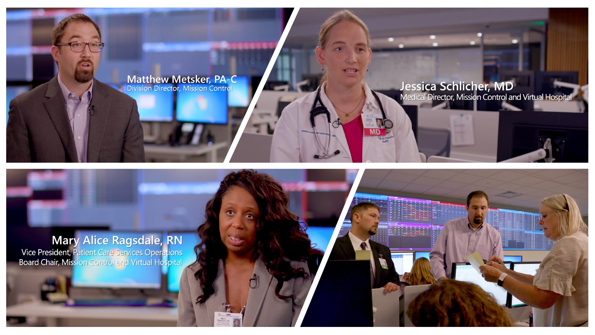 New Video Showcases CHI Franciscan's Mission Control Command Center & its Impact on Patient Care