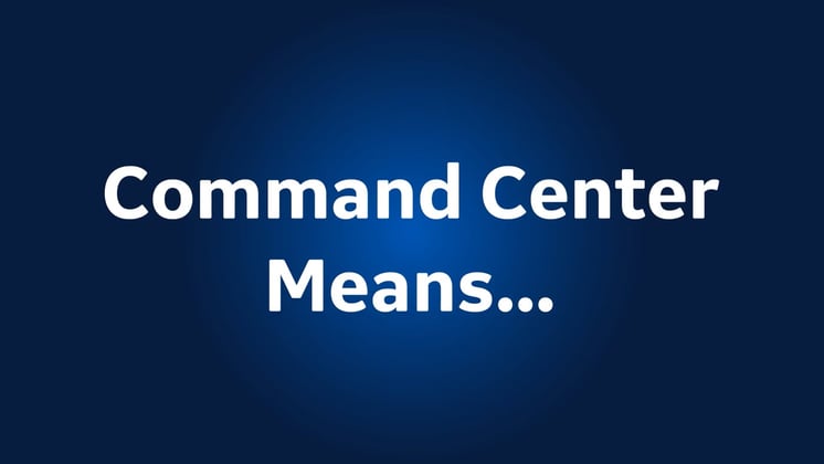 Command Center Means Cover Image