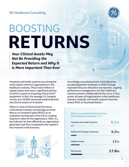 Boosting Returns: Your Clinical Assets May Not Be Providing the Expected Return and Why It Is More Important Than Ever Image