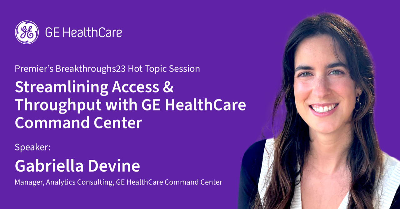 Streamlining Access & Throughput with GE HealthCare Command Center Cover Image